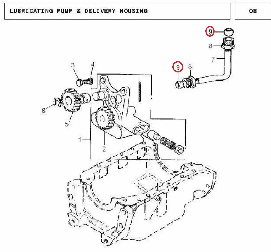Diagram reference for Millat Massey Ferguson Tractor Spare Part OLIVE 1815710560244 - Massey Ferguson tractor spare part