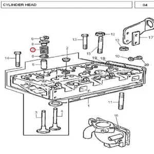 Millat Massey Ferguson Tractor Spare Part SP RING 186361780006 - Massey Ferguson tractor spare part