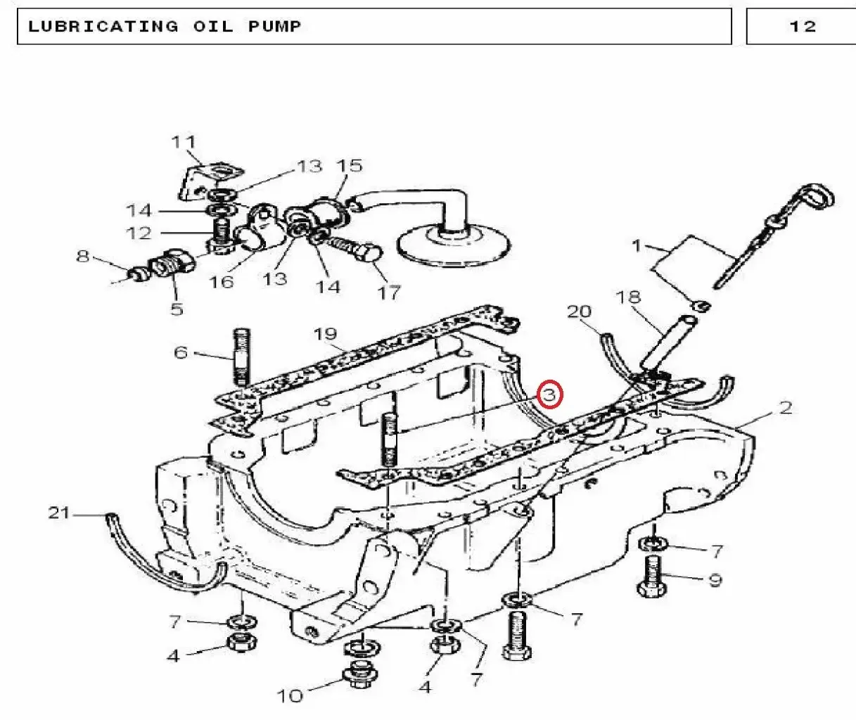 Diagram reference for Millat Massey Ferguson Tractor Spare Part STUD 18577118577 - Massey Ferguson tractor spare part